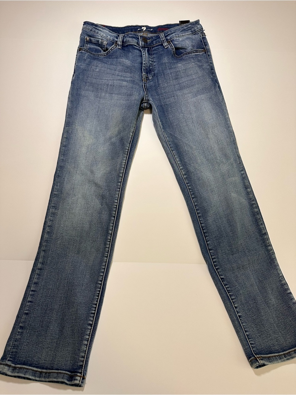 7 For All Mankind Slimmy Jeans Women’s Size 12 Medium Wash